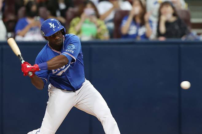 삼성 호세 피렐라. 연합뉴스