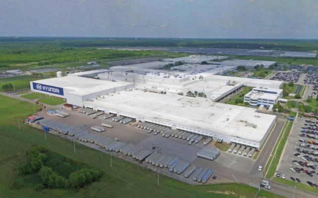 현대자동차 미국 앨라배마 생산공장 전경. 사진 제공=현대차