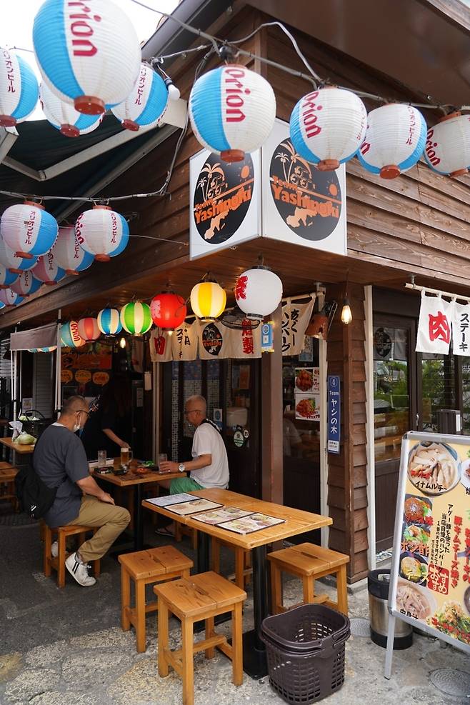 나하시 국제거리 포장마차. /사진= 강예신 여행+ 기자