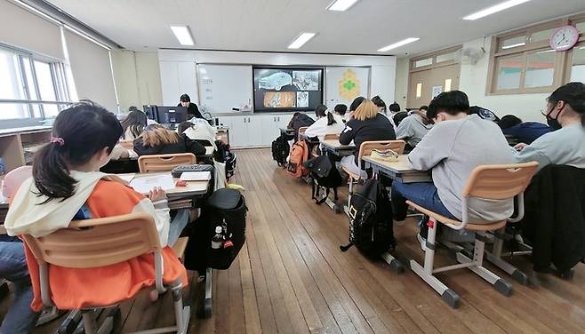 천안 와촌 초등학교 <흡연 예방 예술 수업>