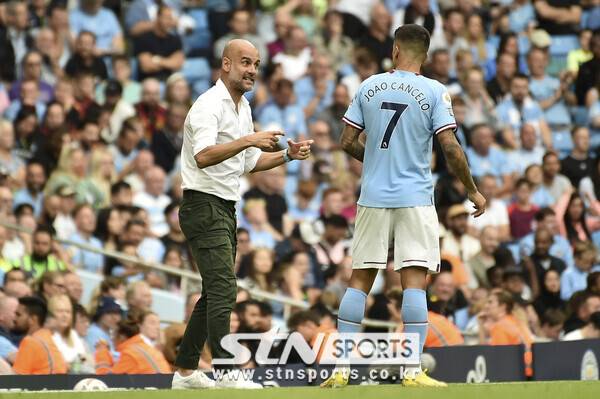 주앙 칸셀루의 불화 폭로 후 이탈은 오히려 펩 과르디올라 감독의 전술적 각성을 만들었다. 사진┃뉴시스/AP