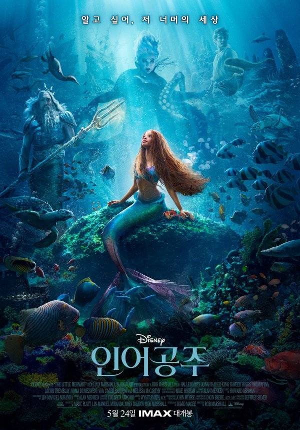 “새로운 인어공주의 탄생!” 배우 할리 베일리가 주연한 디즈니 영화 ‘인어공주’가 논란에도 불구하고 뜨거운 관심을 받으며 흥행 청신호를 켰다. 사진제공|월트디즈니컴퍼니 코리아