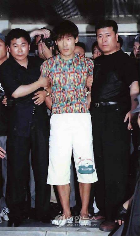 1999년 검거 당시 신창원. 연합뉴스