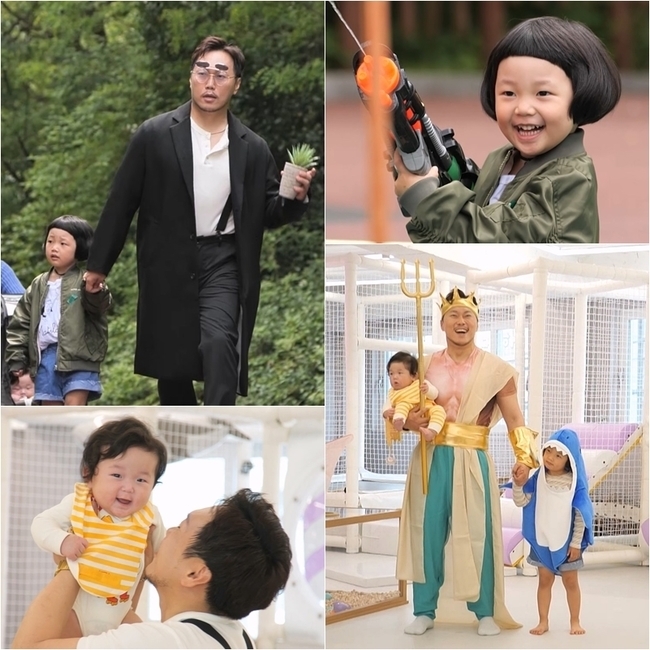 Song Jin-woo first appears in The Return of Superman with her 5-year-old daughter UMI, 6 months son Haru.KBS 2TV The Return of Superman (hereinafter referred to as The Return of Superman) will be broadcast from May 30 to Tuesday at 8:30 pm.Meanwhile,  ⁇  The Return of Superman  ⁇  480 times, which is broadcasted at 10 pm on the 26th, is decorated with my happiness.The double actor Song Jin-woo first appeared with his 5-year-old daughter UMI and 6-month-old son Haru.Song Jin-woo is known as a comedian-like actor rather than a comedian, with a variety of short-form images of colorful concepts with Yoo Se-yoon, the best entertainer in the entertainment industry.In 2015, he married Minami, a Japanese wife, and built a family of friends.Song Jin-woo, who was the first to take care of two children without his wife Minami, said, I do not have any spirit. I am curious about his The Return of SupermanOn the show, Song Jin-woo transforms into Léon: The Professional and Empress Matilda with her daughter UMI, marking her intense first appearance.Song Jin-woo summons craftsmanship as a concept rich who is sincere in the situation drama, and catches the eye with the visuals of Léon: The Professional with live details.UMI, transformed into Empress Matilda, is also going to capture the hearts of those who see it as a cute figure like a character that seems to pop out of a comic book after adding a lovely bang with a short bang.Song Jin-woo then parodies a scene from UMI and the movie Léon: The Professional with his father-like acting skills and explodes the humor.Among them, UMI shows a bloody face when Father Song Jin-woo shouts a stretched surrender and pours out a water gun shot.At this time, when Father Song Jin-woo unfolds a situation drama that takes his brother Haru hostage, UMI says that he is also a good sister who runs for his brother Haru.Expectations are rising to the first appearance of UMI, which will show off its delightful nunmi with its charming and splashy charm.In addition, Song Jin-woo transforms into UMI and aquarium customized OOTD, Poseidon and Shark  ⁇ , and makes a smile with various changes.Father Song Jin-woo said that he was ready for UMI, the daughter of  ⁇ Shark Deokhu ⁇ , so I wonder what the reaction of UMI will be when he meets his favorite Shark.