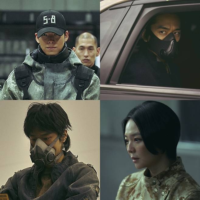 ‘택배기사’ 김우빈. 제공| 넷플릭스