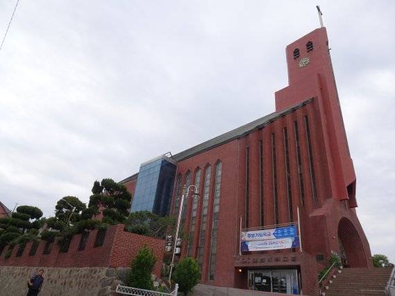 한국 감리교의 발상지 내리교회 전경.