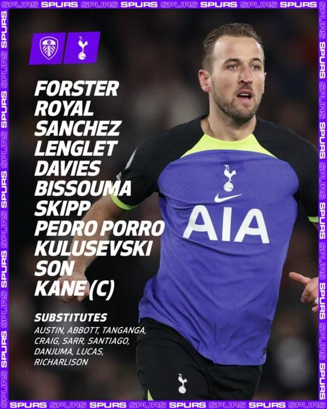 사진=토트넘 훗스퍼 공식 SNS