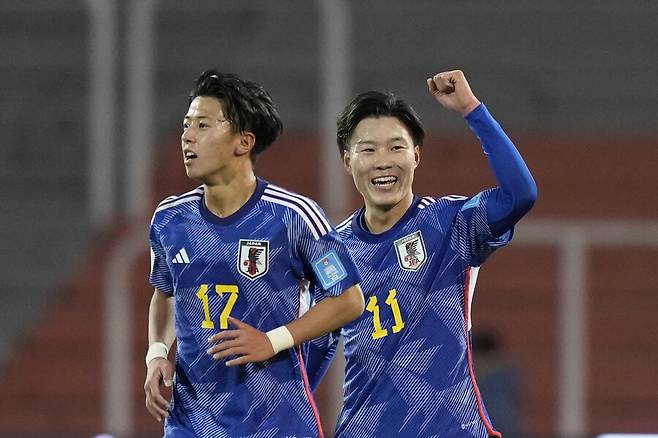 ▲ 골을 터뜨린 순간까지는 좋았던 일본, 극장골 허용에 16강 희망도 사실상 사라졌다. ⓒ연합뉴스/AP
