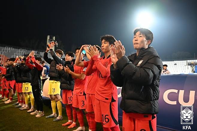▲ 김은중호 'U-20 월드컵' 16강 진출 확정, 동생들이 바통을 이어 받아 시동을 건다 ⓒ대한축구협회
