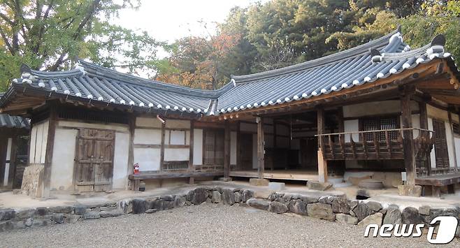 청양군 목면 송암리 '면암고택' 모습. / 뉴스1