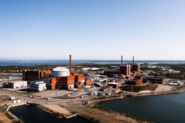 유럽 최대 원자력발전소 올킬루오토3 전경. 사진=TVO제공