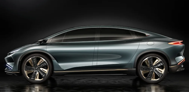 아에라 SUV 측면 이미지