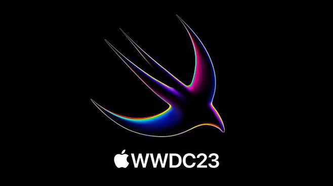 [서울=뉴시스] 애플이 다음 달 5일(현지시간)부터 9일까지 '세계개발자컨퍼런스(WWDC)23'을 연다며 24일 행사 라인업을 공개했다. (사진=애플 제공) *재판매 및 DB 금지