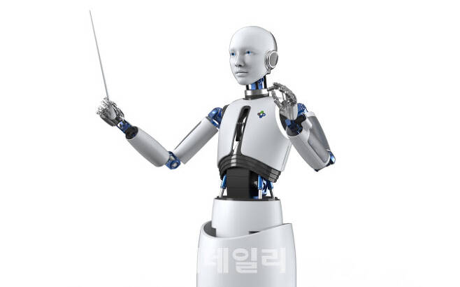 국립국악관현악단 관현악시리즈Ⅳ ‘부재’에 출연하는 로봇 지휘자 ‘에버6’. (사진=국립극장)
