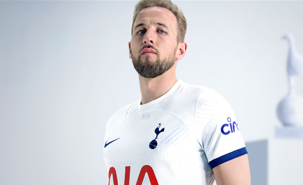새 유니폼을 입은 해리 케인. 사진┃토트넘 핫스퍼