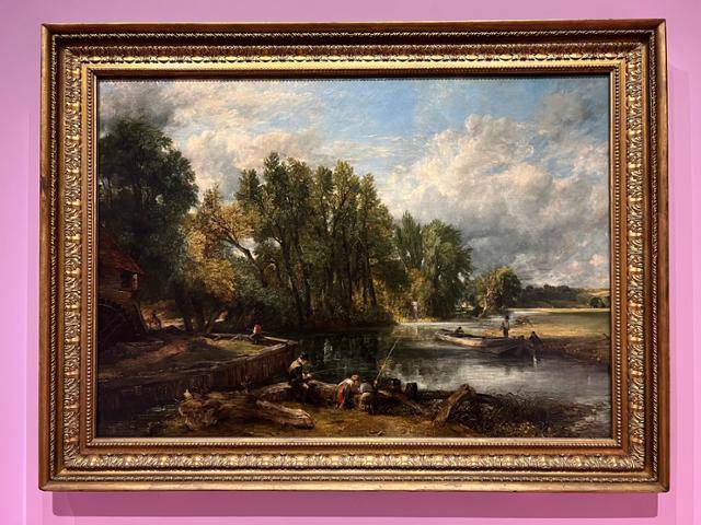 존 컨스터블 '스트랫퍼드의 종이공장' (1820년) 김민호 기자