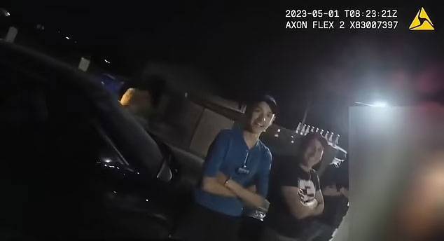 에인절은 지난 5월1일(현지시간) 자택 뒷마당에서 자신의 형제와 함께 트럭을 수리하던 중 하늘에서 무언가가 떨어져 엄청난 충격파를 느꼈다고 말했다. / 사진=라스베이거스 경찰