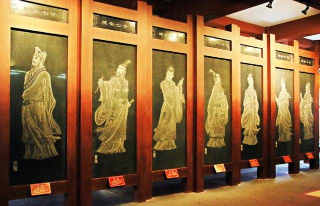 조승상부 부시루의 건안칠자. ⓒ최종명