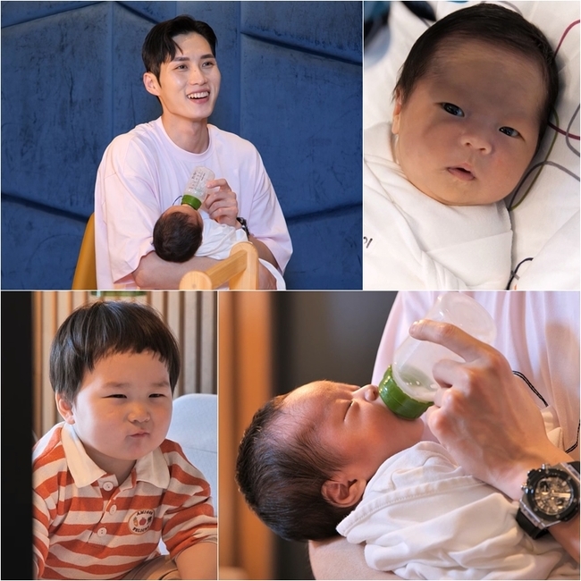 The second son of fencing player Kim Jun-ho will be unveiled for the first time on Broadcasting.On June 20, KBS2  ⁇  The Return of Superman  ⁇  484 times, which is broadcasted, is decorated with thanks for being born.Kim Jun-ho and Jung Eun-woo visit a postpartum care center to meet their second son,  ⁇ silver copper (Taemyeong).On May 2, silver copper was born healthy with a weight of 3.48 kilograms and greeted with a photo on the Return of Superman.Despite being a newborn baby, the silver copper attracts attention with its distinctive features and flair.The silver copper boasts a nose that looks like Father Kim Jun-ho and a black, big eye, and boasts a beautiful look from birth.Lances aunts and uncles will be captivated by the impeccable silver coppers flower Beautiful looks.The silver copper hopes that Father Kim Jun-ho and his brother Jung Eun-woo will be proud of the birth of the three-year-old son,On the other hand, Kim Jun-ho has a first meeting with his son silver copper after giving birth because he returned to the athletic village immediately after giving birth.When Kim Jun-ho sees the silver copper, he can not take his eyes off and reveals his excitement. Kim Jun-ho lays down with the silver copper and I can not lay it down.I can not take my hand out, but I take my first step into the care of my second son, silver copper, carefully in a clunky posture.