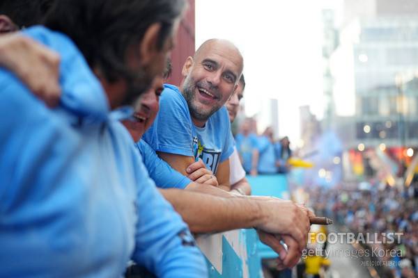 펩 과르디올라 맨체스터시티 감독. 게티이미지코리아