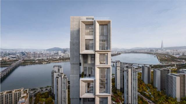 ‘리카르디 아스턴 청담’ 부분 투시도. 사진제공=아스터개발