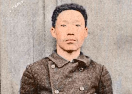 1910년 3월 25일 조선의 안중근 의사가 사형 선고를 받고 형 집행 전에 남긴 사진. 무단 전재 및 재배포 금지. ⓒ Hsu Chung Mao Studio.