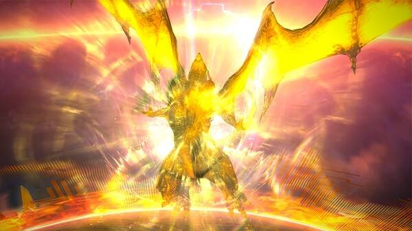 - 파이널판타지14 절 바하무트 토벌전 최종 페이즈 바하무트 모습