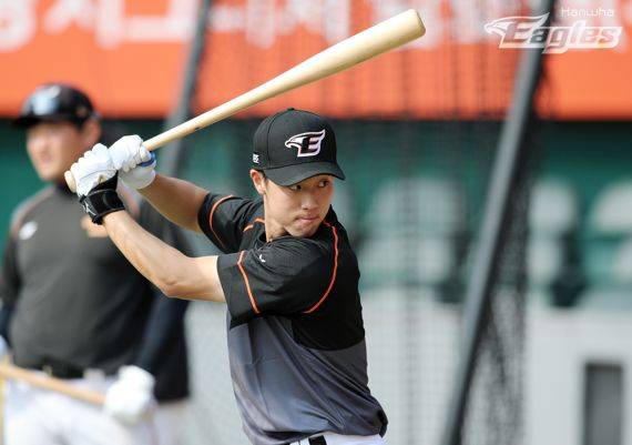 한화의 신인 유격수 이민준이 올라왔다 (사진 = 한화 이글스)