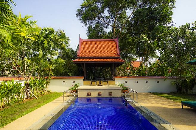 전 객실 풀빌라로 운영되는 반얀트리 푸껫