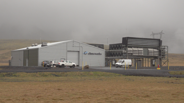 지난 5월 26일 방문한 아이슬란드의 직접탄소포집(DAC) 플랜트 '오르카' 전경. 올푸스=안재용PD