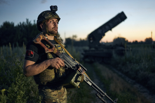 우크라이나 군인. AP뉴시스