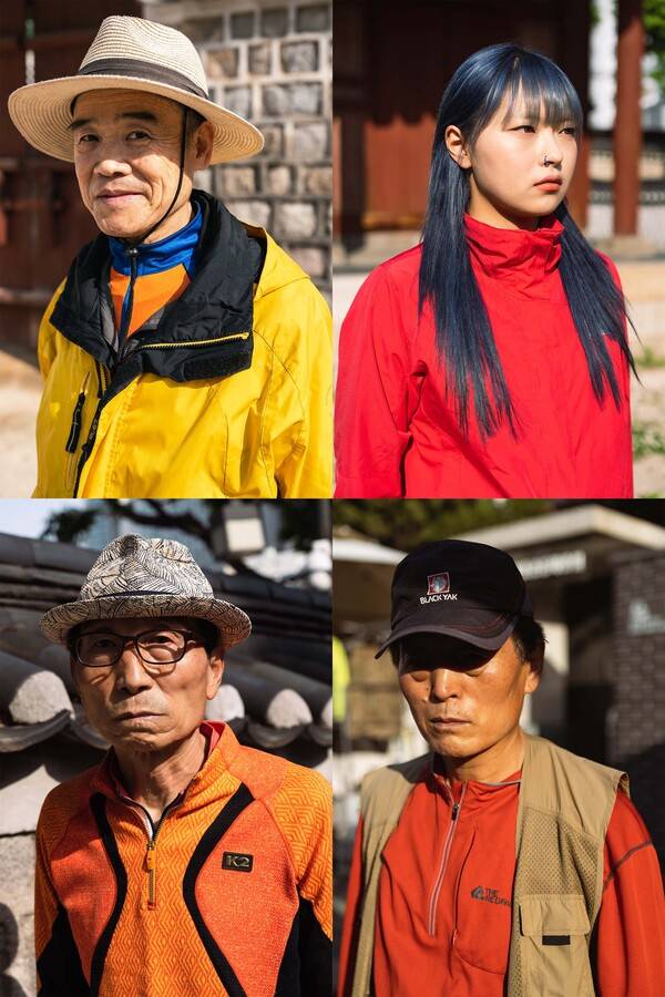 동묘 거리에서 등산복에서 멋지게 꾸민 이들을 만났다.