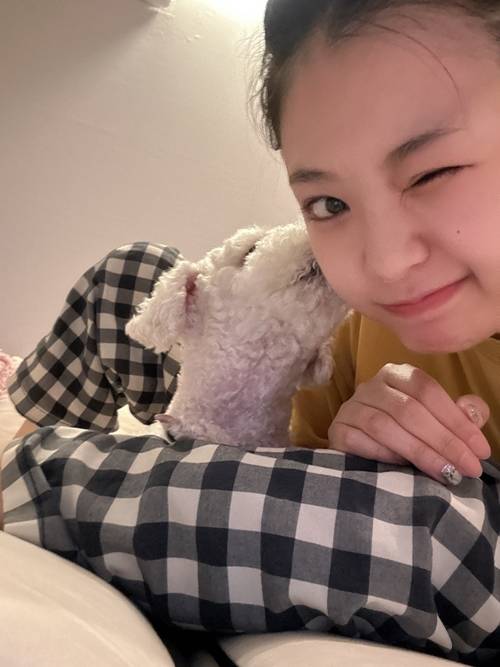 가수 김도희가 MK스포츠와 펫터뷰를 진행했다. 사진=김도희 제공