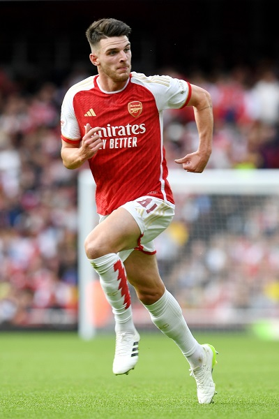 디클런 라이스. 아스날 공식 SNS