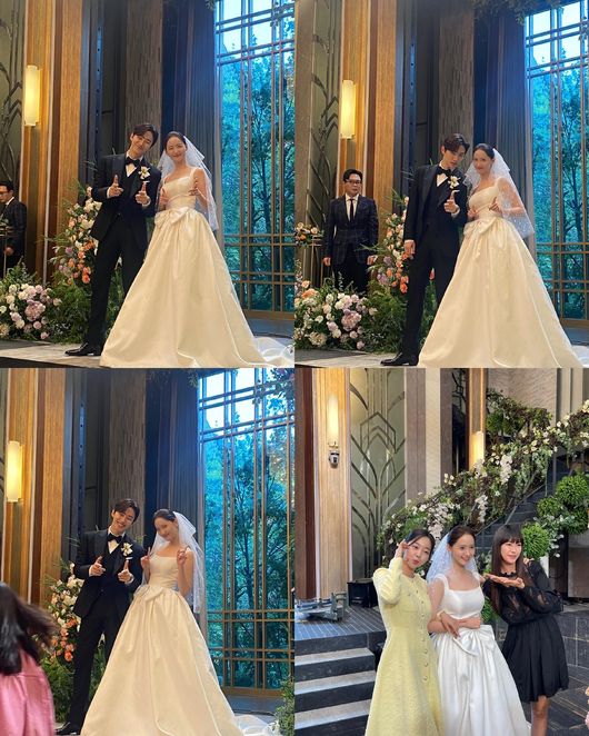 Girls Generation was even more frenzied in the wedding photos of Im Yoon-ah and Lee Joon-ho.On the 9th, Im Yoon-ah brought out happy memories of JTBC Drama  ⁇  King Land  ⁇   ⁇ , saying that it is an ending  ⁇   ⁇   ⁇ .Im Yoon-ahs memories were taken at the time of the landing, and Im Yoon-ah and Lee Joon-ho happily married at the ending.Lee Joon-ho dressed up in a tuxedo and Im Yoon-ah in a pure white wedding dress give a visual boost.In the wedding photos of Im Yoon-ah and Lee Joon-ho, Girls Generation Yuri said that Im Yoon-ah was so pretty, and Choi Sooyoung also left an envious response saying that it was a good idea.Lee Joon-ho, who despises laughter, and Im Yoon-ah, a smile queen who has to laugh, make a day to laugh at the VVIP lounge King the Land It is a drama depicting the story of making.The Land King Land  ⁇ , which ended at the end of the 16th on the 6th, showed the highest audience rating of 13.8% and earned its own highest rating.Im Yoon-ah and Lee Joon-ho are called  ⁇   ⁇   ⁇   ⁇   ⁇  couple, and they gave a pink throbbing weekend night with a romance rumor.