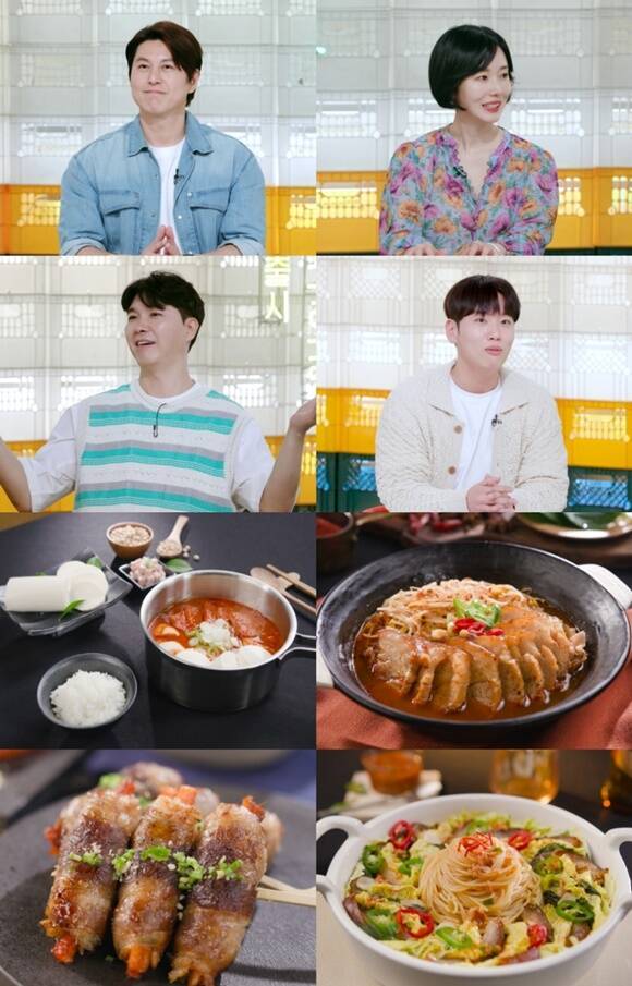 4일 방송된 KBS 2TV '신상출시 편스토랑'에서는 '술이 술술 들어가는 안주'를 주제로 출연진들이 음식을 만드는 모습이 그려졌다. /KBS 2TV 방송화면 캡처