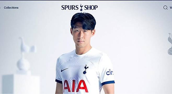 ▲ 스퍼스샵 메인은 모두 손흥민이다 ⓒ 토트넘 홋스퍼