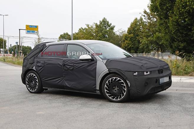 아이오닉5 페이스리프트 시험주행차량 (사진제공 : Baldauf)