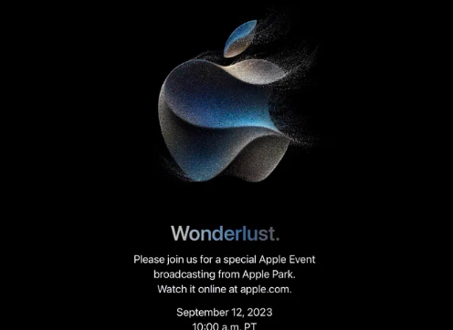 애플의 아이폰15 공개 행사 초대장. 사진=트위터 Mark Gurman