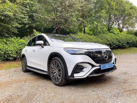 메르세데스 벤츠 '더 뉴 EQE SUV'. 장우진 기자