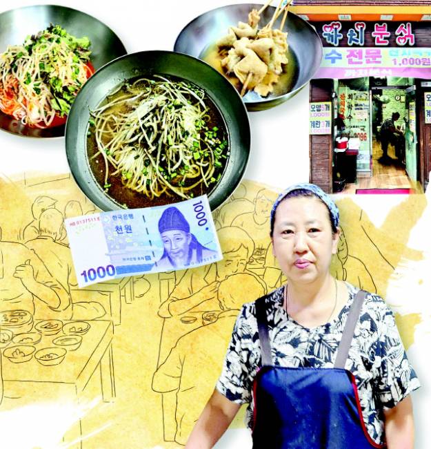 ▲ 동해 까치분식