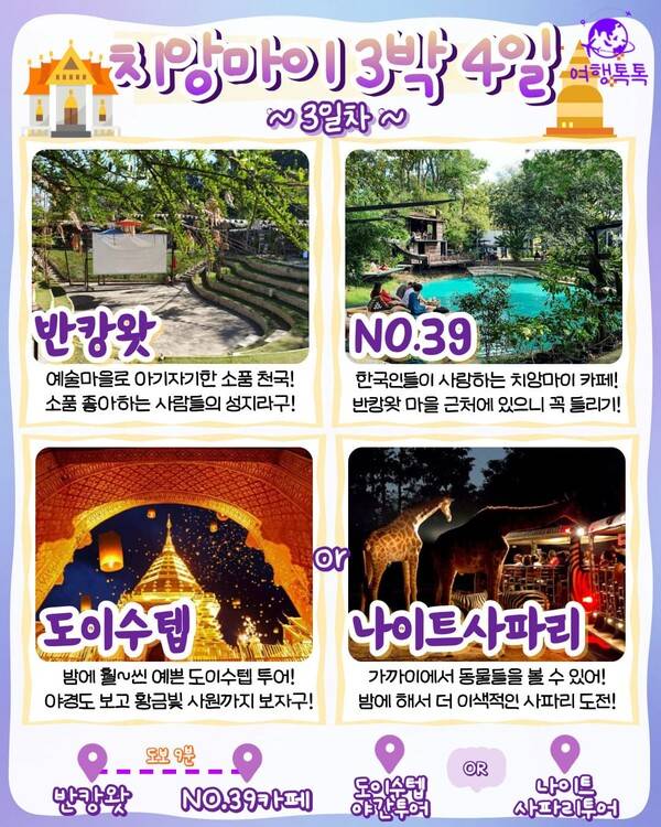 치앙마이 여행코스 / ⓒ여행톡톡