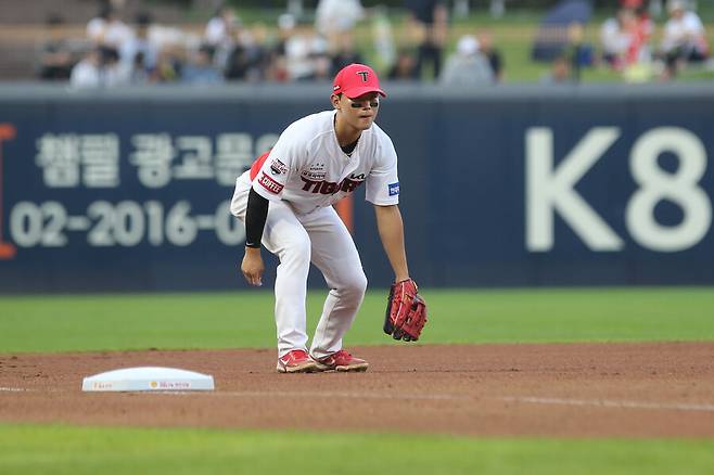 ▲ 박찬호의 부상은 불운이지만, 김도영의 가능성을 테스트해볼 기회가 열렸다 ⓒKIA타이거즈