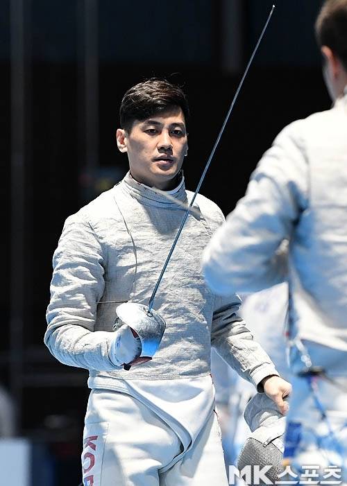 항저우에서 한국 펜싱의 반등을 이끌어야 할 구본길. 사진=천정환 기자