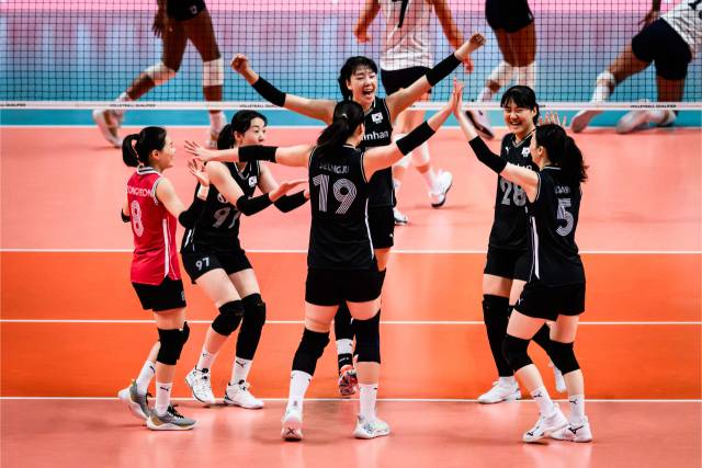 어자배구대표팀./FIVB