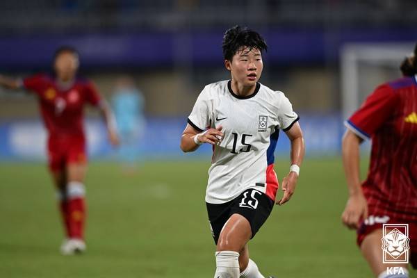 천가람(한국 아시안게임 여자 축구 대표팀). 대한축구협회 제공