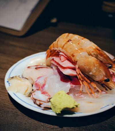 냐옹지마의 코스 메뉴에 제공되는 음식. /사진=다이어리알