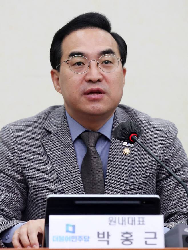 박홍근 더불어민주당 의원(사진=뉴시스)