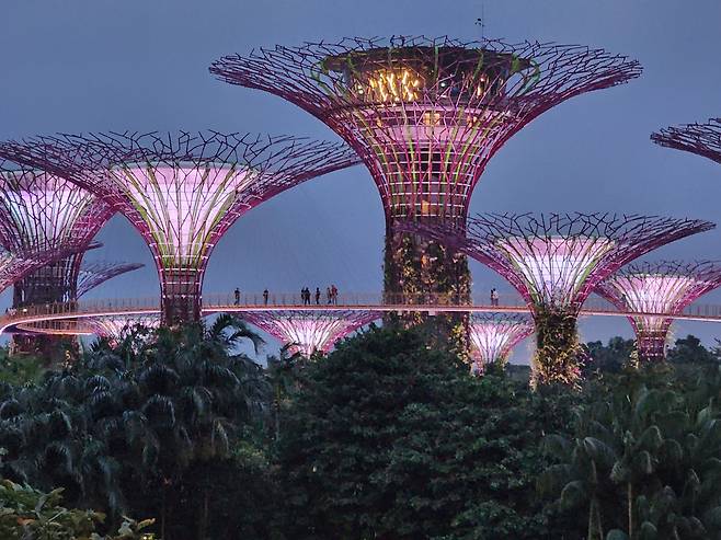 샌즈엑스포에서 본 가든스 바이더 베이