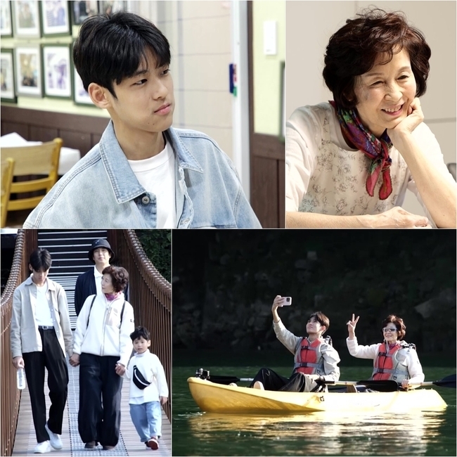 Kang Kyung-joons mother is more interested in the first Grandchildren jeong-an than the blood of the blood.KBS 2TV The Return of Superman, which is broadcasted at 8:30 pm on November 7th, is 500 times happier together with the narration of owner and musical actor Kim Ho-young. Kang Kyung-joon - jeong-an - Jung Woo Sambuja leaves for Grandmas Boy and Jecheon in Chungbuk to enjoy the feeling of autumn.In the meantime, Kang Kyung-joon - Jang Shin-youngs first wife, 17-year-old jeong-an and Kang Kyung-joons mothers special cohabitation is revealed.On this day, jeong-an attracts attention in the morning in his room at Grandmas Boys house.As mother Jang Shin-young, father Kang Kyung-joon, and younger brother Jung Woo moved to Namyangju, jeong-an, who wanted to stay in his old school, chose to live in Grandmas Boy house in Seoul. jeong-an has been living in Grandmas Boy house for nearly a month.Grandmas Boy is praying every morning and it seems to be a good day.